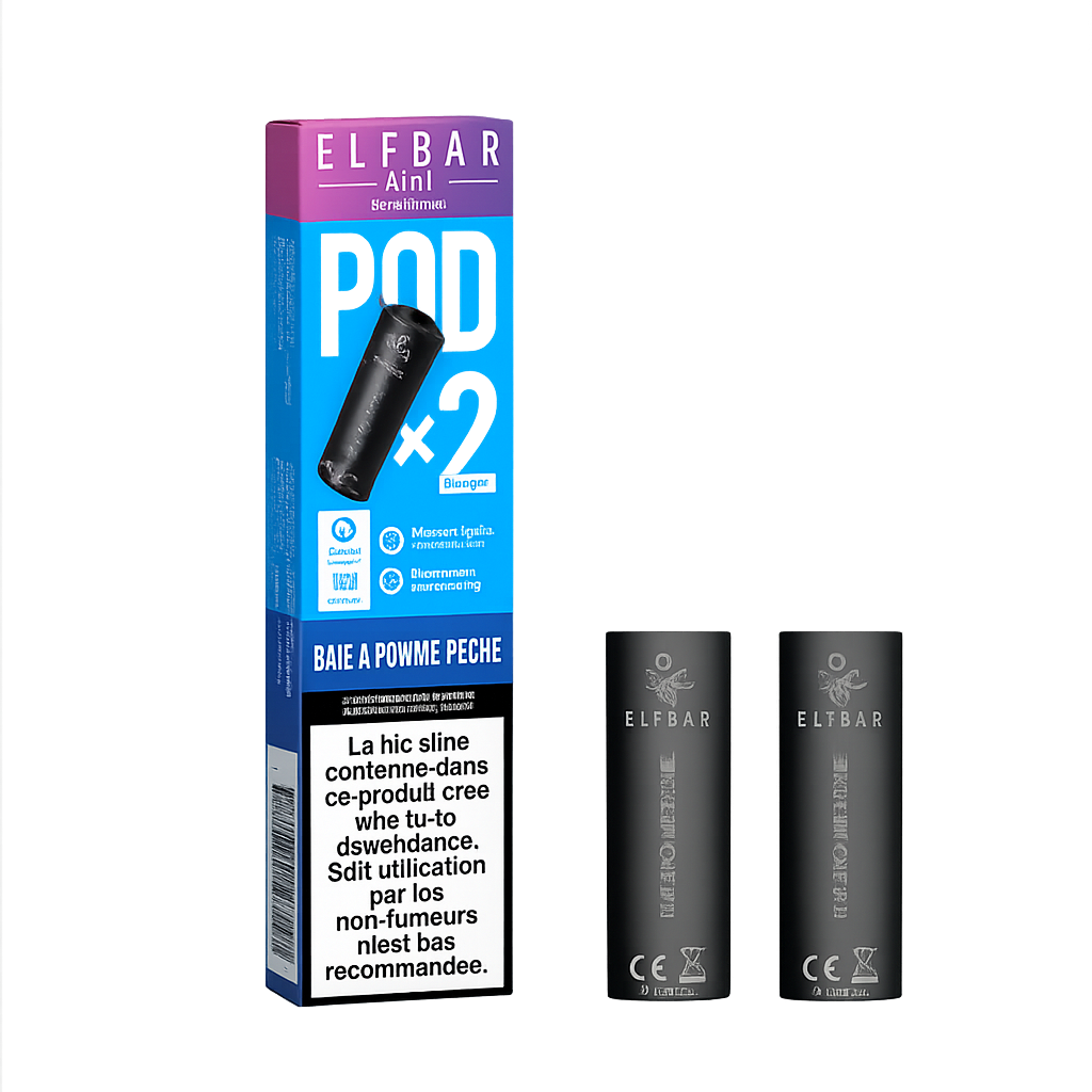 Rechargeable Cartouche Pod Elfbar Elfa Pro 4en1 2ml 20mg