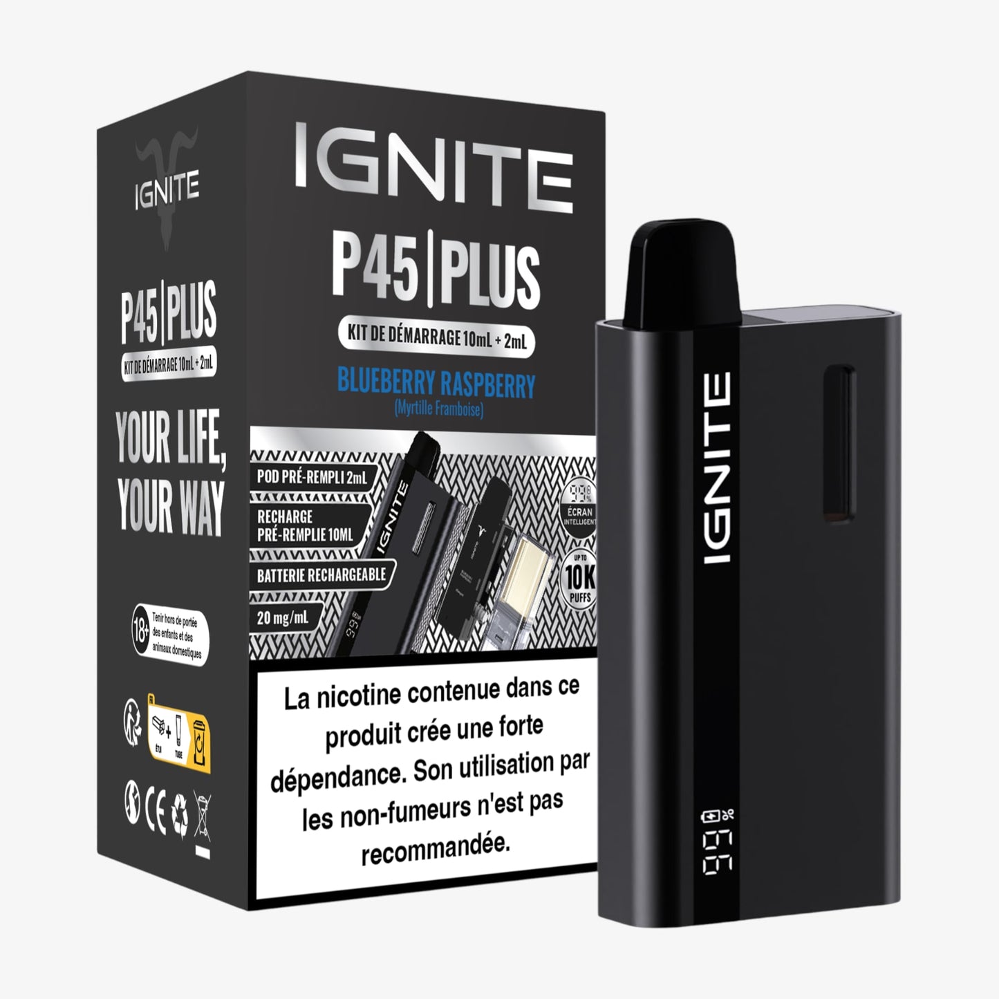 Puff Ignite Pod Réutilisable 20000