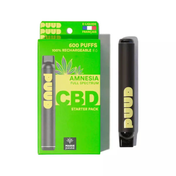 Puff CBD - Starter Puud Full Spectrum - Amnésia