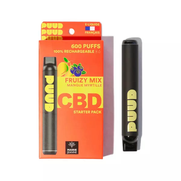 Puff CBD - Starter Puud Fruizi Mix - Myrtille Framboise