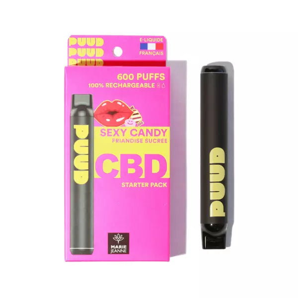 Puff CBD - Starter Puud Sexy Candy - Friandise Sucrée