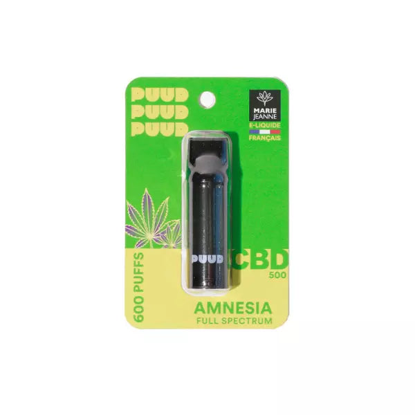 Recharge Puff CBD - Puud Full Spectrum - Amnésia