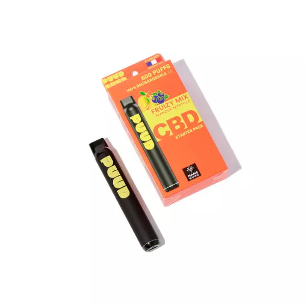 Puff CBD - Starter Puud Fruizi Mix - Myrtille Framboise