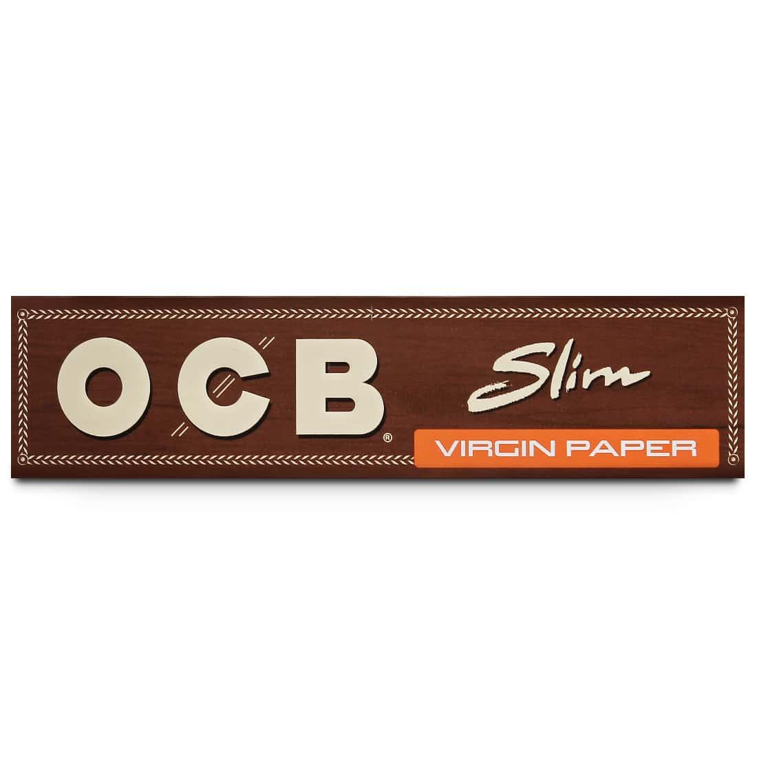 Lot 10 Paquets Feuilles Papier à rouler OCB Slim Non blanchi