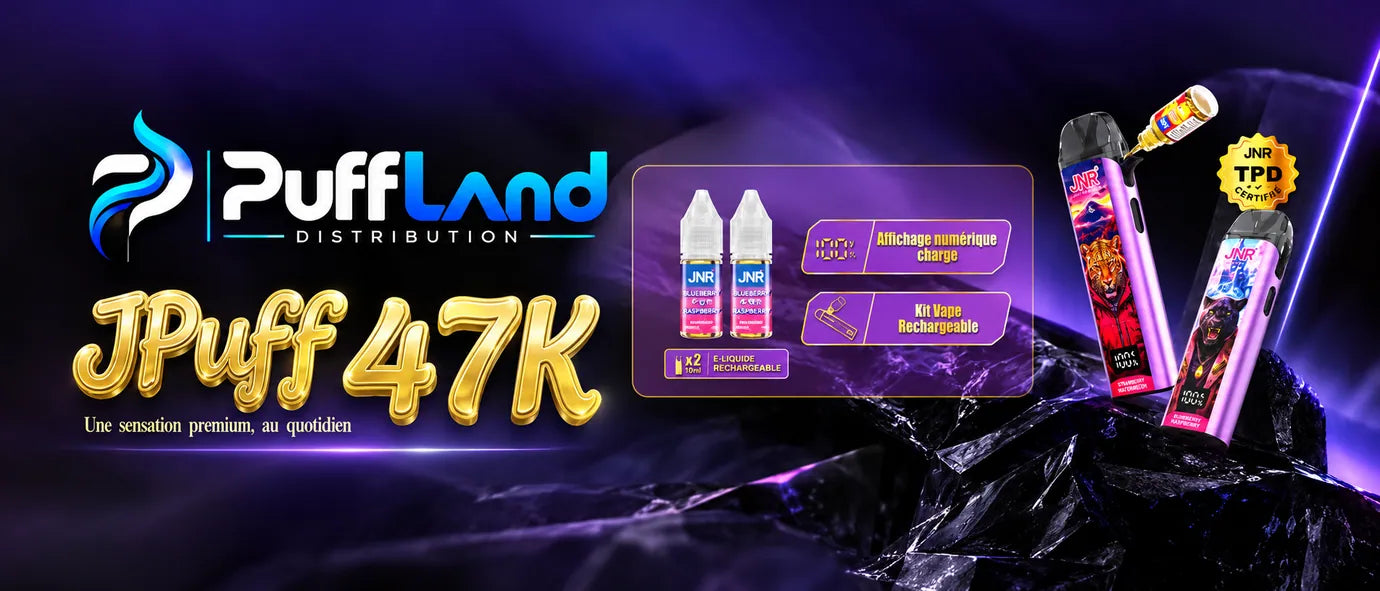 Puff Land, catalogue de modèles rechargeables