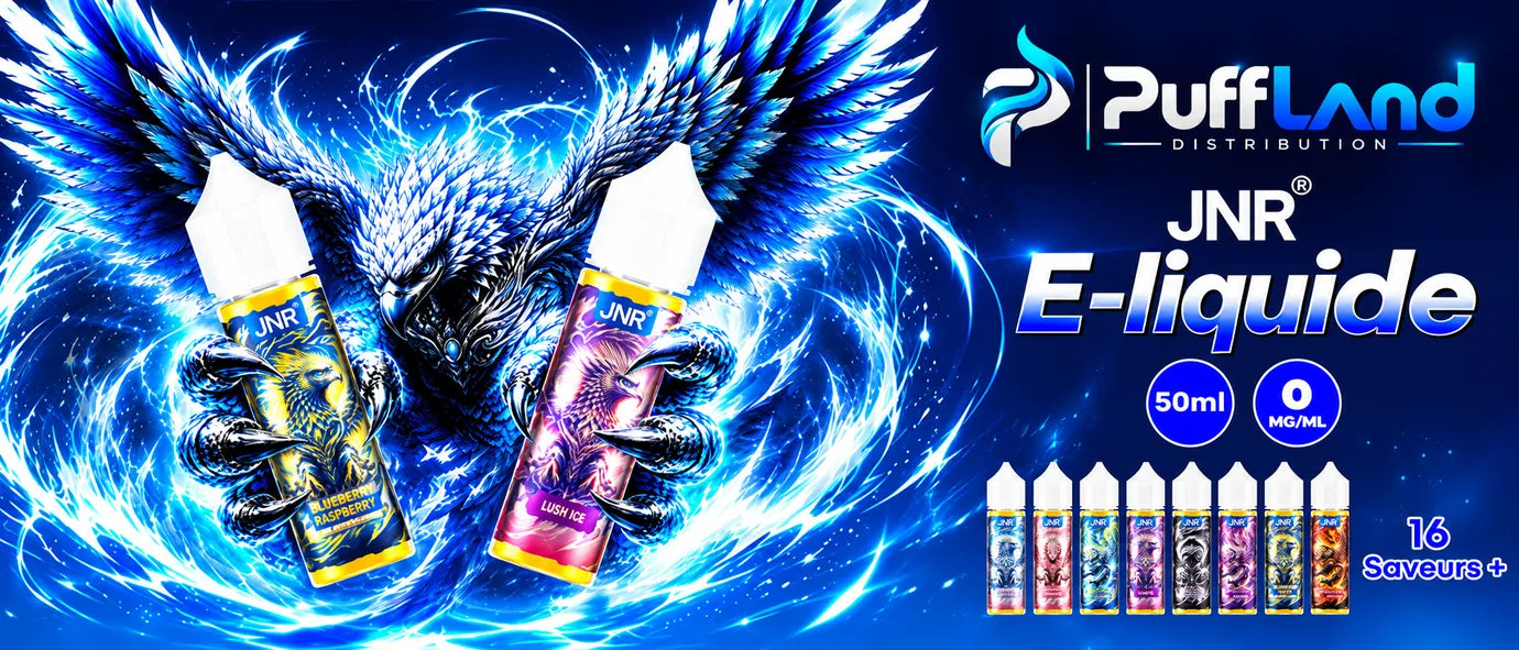 Puff Land, informations sur les flacons