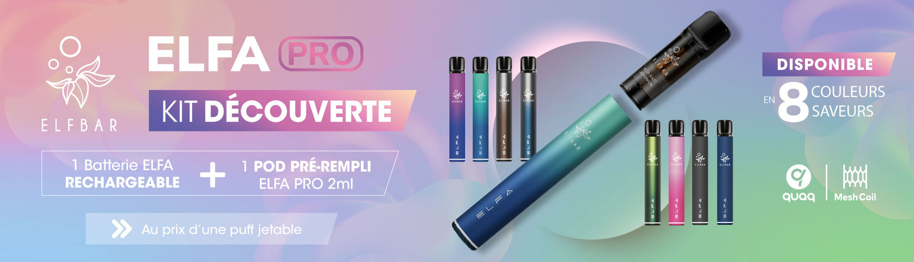Recharge Cartouche Pod Elfbar Elfa Pro 2ml 10mg