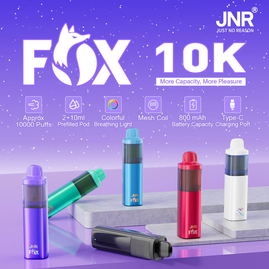 Puff JNR 10000 Fox – vue 2