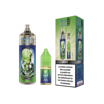 Puff 9000 Tornado Rechargeable 100% Légal - Dr Blue - Puff Land CBD
