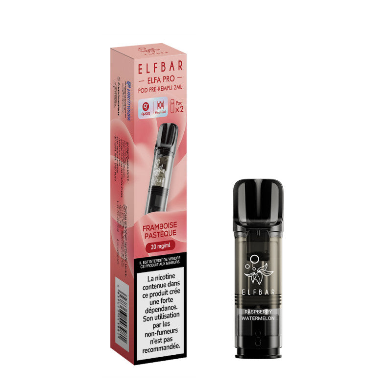 Cartouche Pod Pack de 2 Elfa Pro Elfbar 2ml 20mg