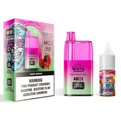 Carton Puff 40000 Bang Rechargeable Réutilisable (Lot de 10)