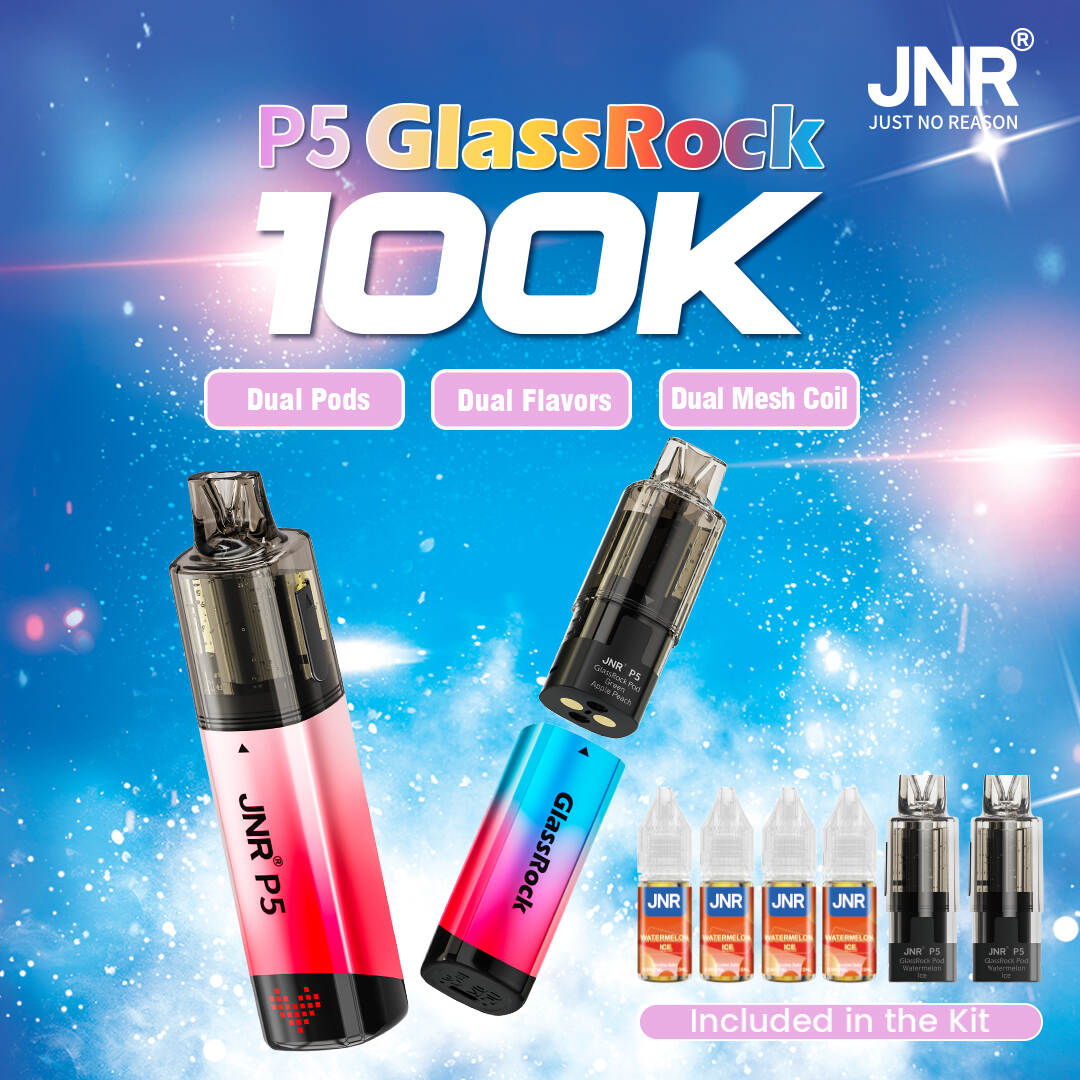 Puff JNR 100K P5 Glassrock