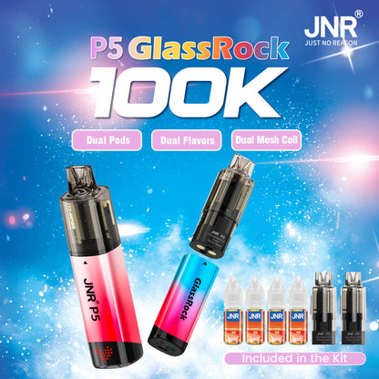 Puff JNR 100K P5 Glassrock