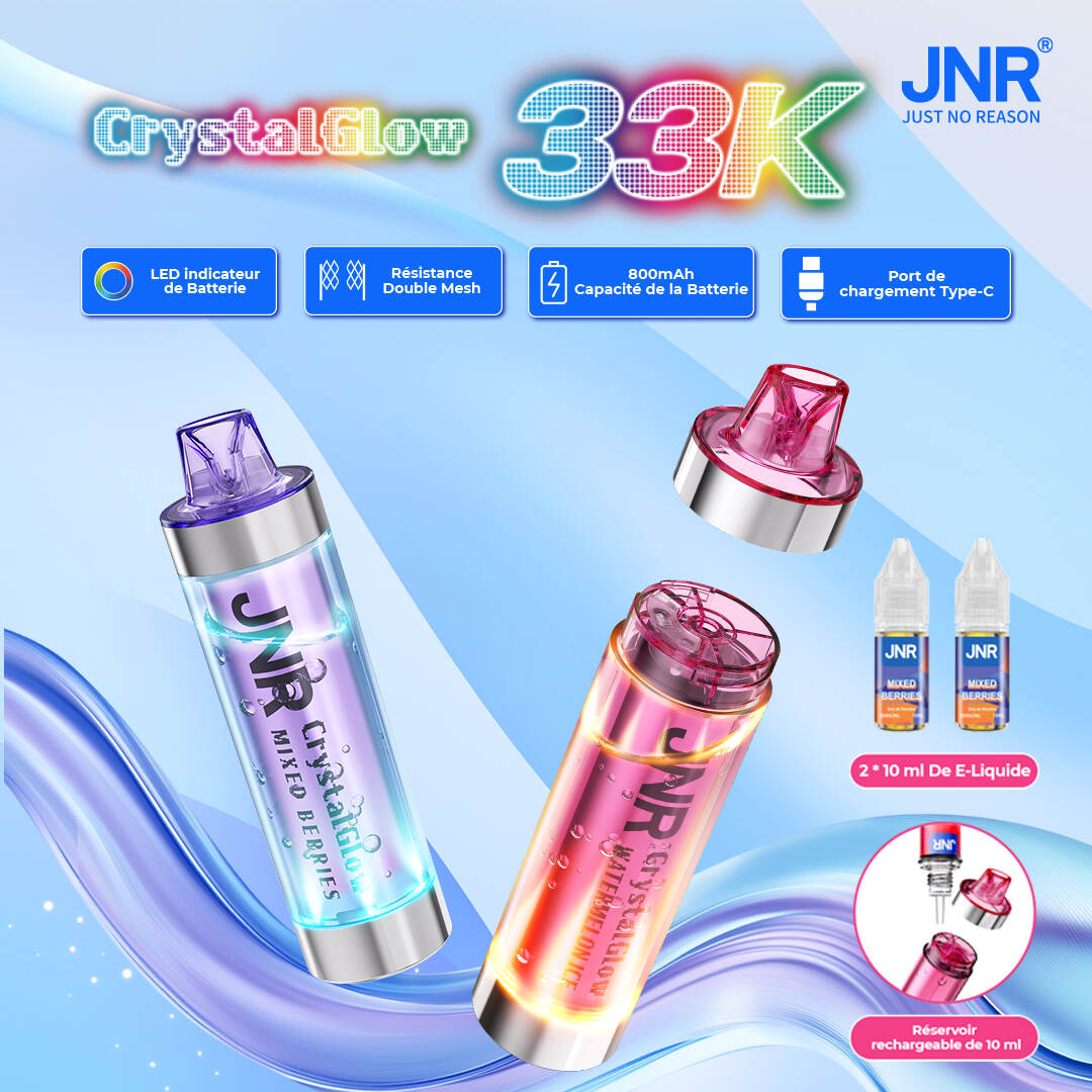 Puff JNR 33000 Crystalglow – vue 2