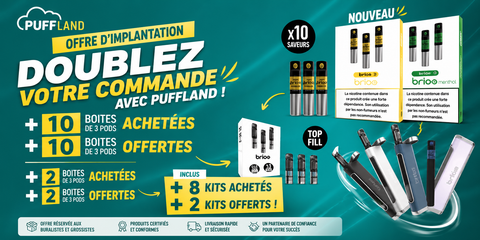 OFFRE D'IMPLANTATION BRIO BY DA ONE offre implantation Puff Land