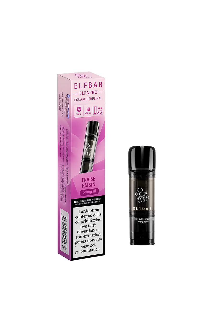 Cartouche Pod Pack de 2 Elfa Pro Elfbar 2ml 20mg