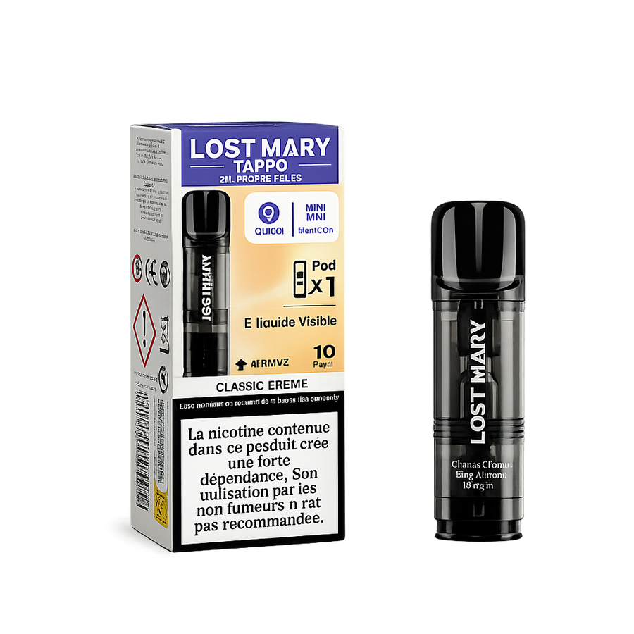Recharge Cartouche Pod Tappo Air Lost Mary 10mg