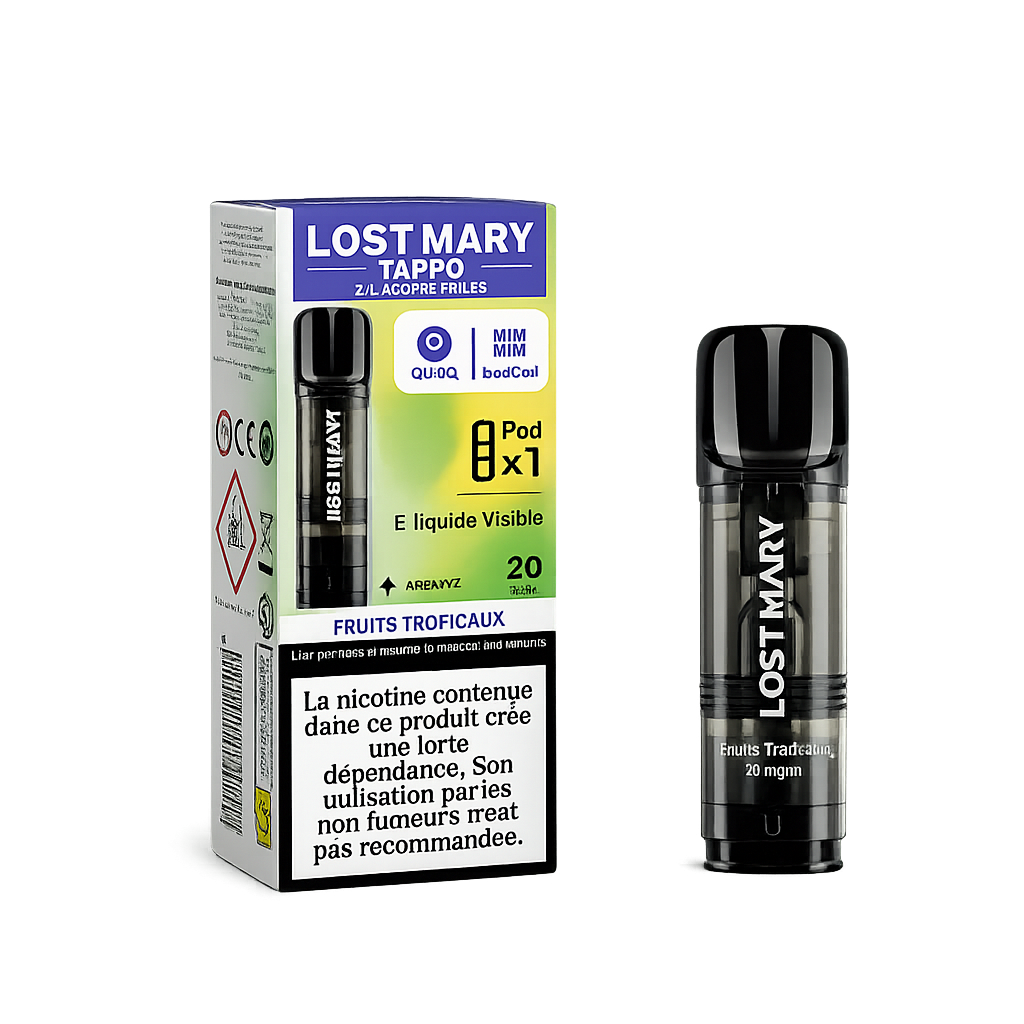 Recharge Cartouche Pod Tappo Air Lost Mary 20mg