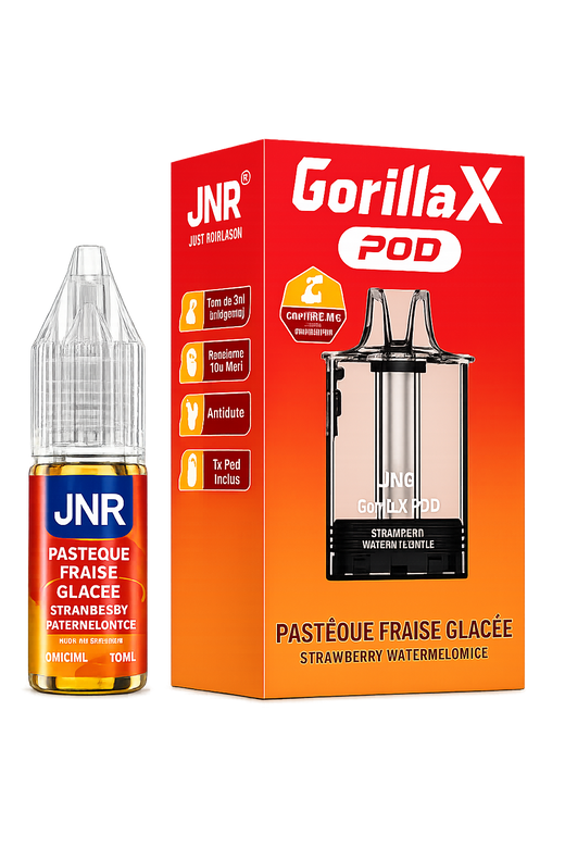 Pod JNR Cartouche GorillaX + Flacon 10ml