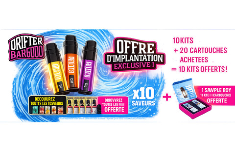 OFFRE D'IMPLANTATION DRIFTER BAR offre implantation Puff Land