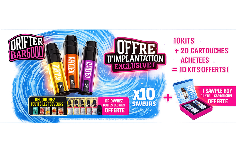 OFFRE D'IMPLANTATION DRIFTER BAR 6000