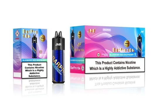 E-cigarette jetable JNR Bar Pro avec PrefilledPod 2+10 ml et batterie 800 mAh
