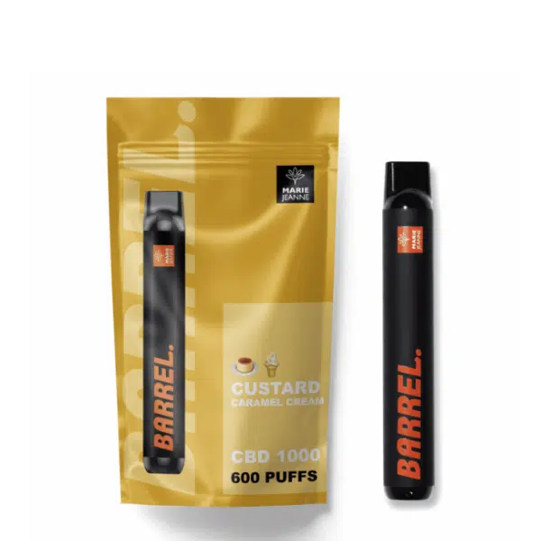 Puff CBD - Barrel Custard - Crème Anglaise - Puff Land CBD