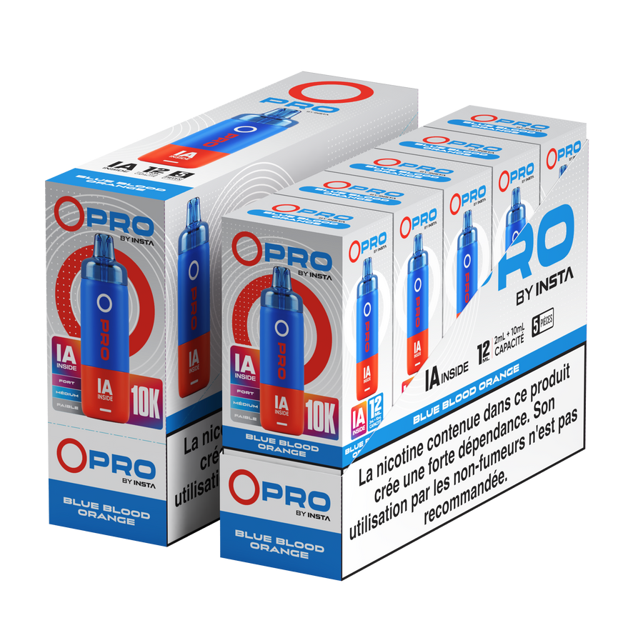 Carton Puff Opro IA 10000 (Lot de 10)