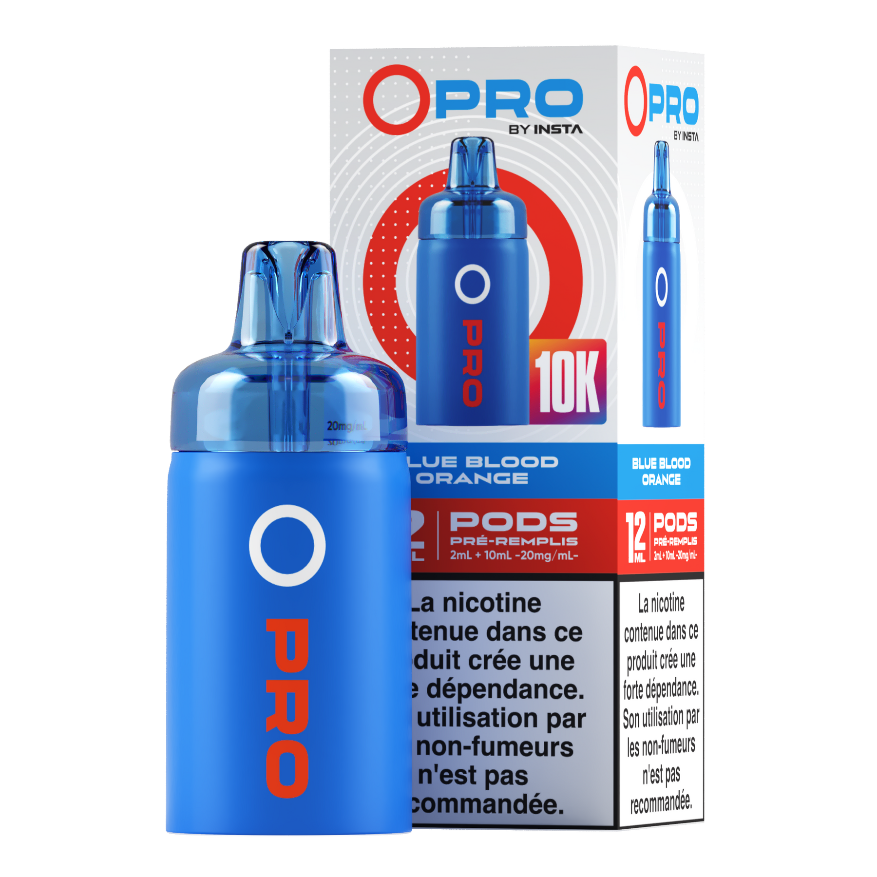 Carton Puff Opro IA 10000 (Lot de 10)