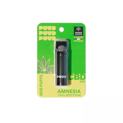 Recharge Puff CBD - Puud Full Spectrum - Amnésia - Puff Land CBD