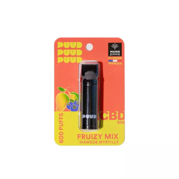 Recharge Puff CBD - Fruizy Mix - Mangue Myrtille