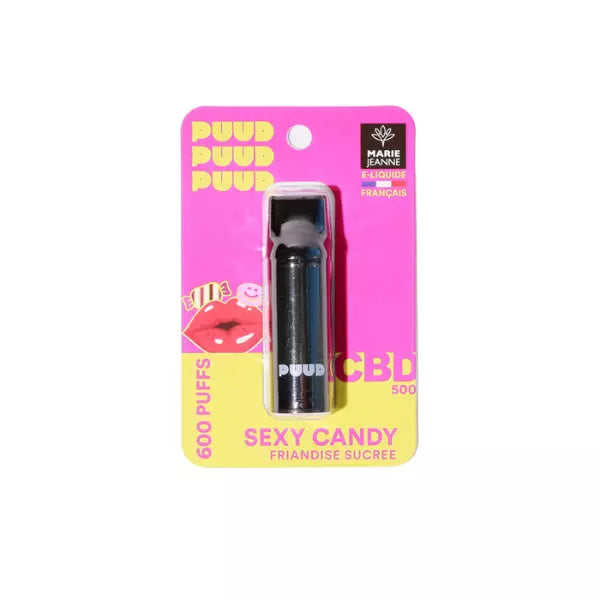 Recharge Puff CBD - Puud Sexy Candy - Friandise Sucrée