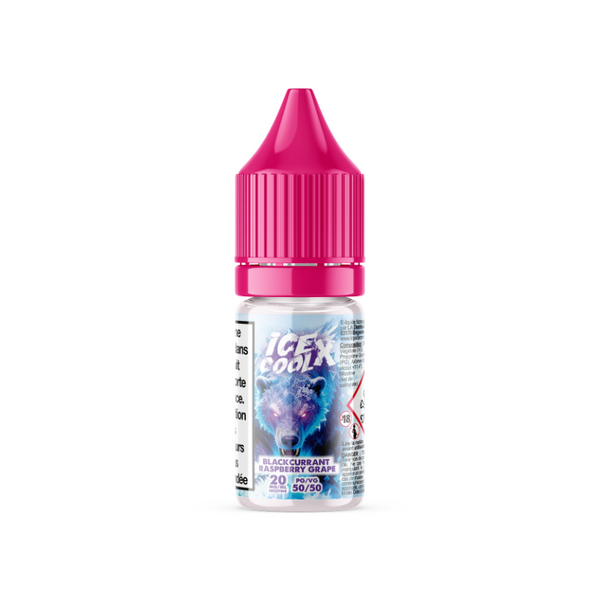 E-liquide Cassis Framboise Raisin Ice Cool X 10 ml 20 mg – Liquidarom