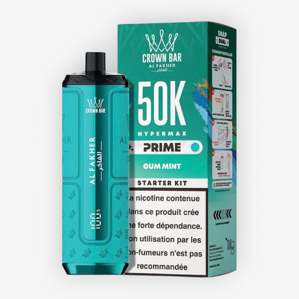 Puff Hyper Max Prime 50K 6 mg Al Fakher