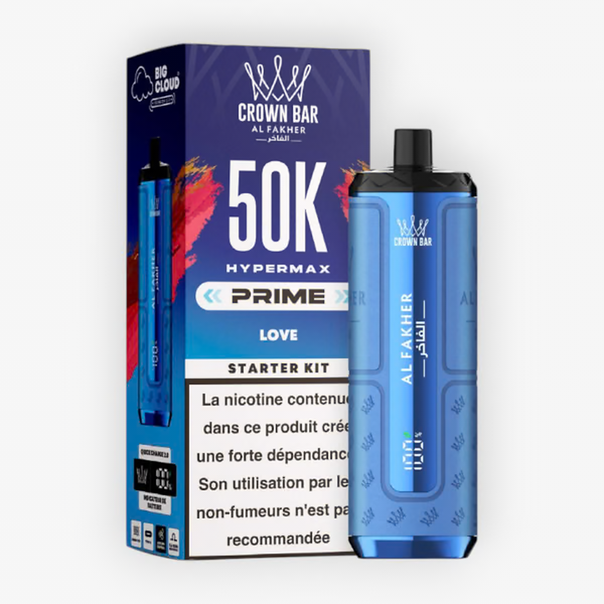 Puff Hyper Max Prime 50K 6 mg Al Fakher