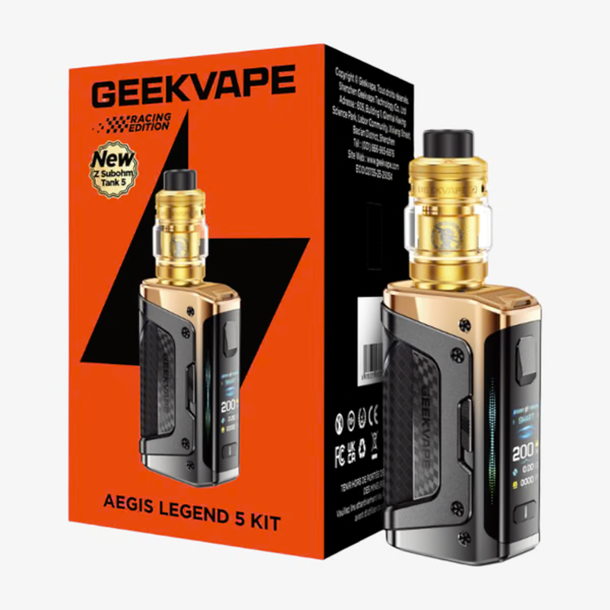 Kit Aegis Legend 5 + Z Sub Tank 5 – Geekvape