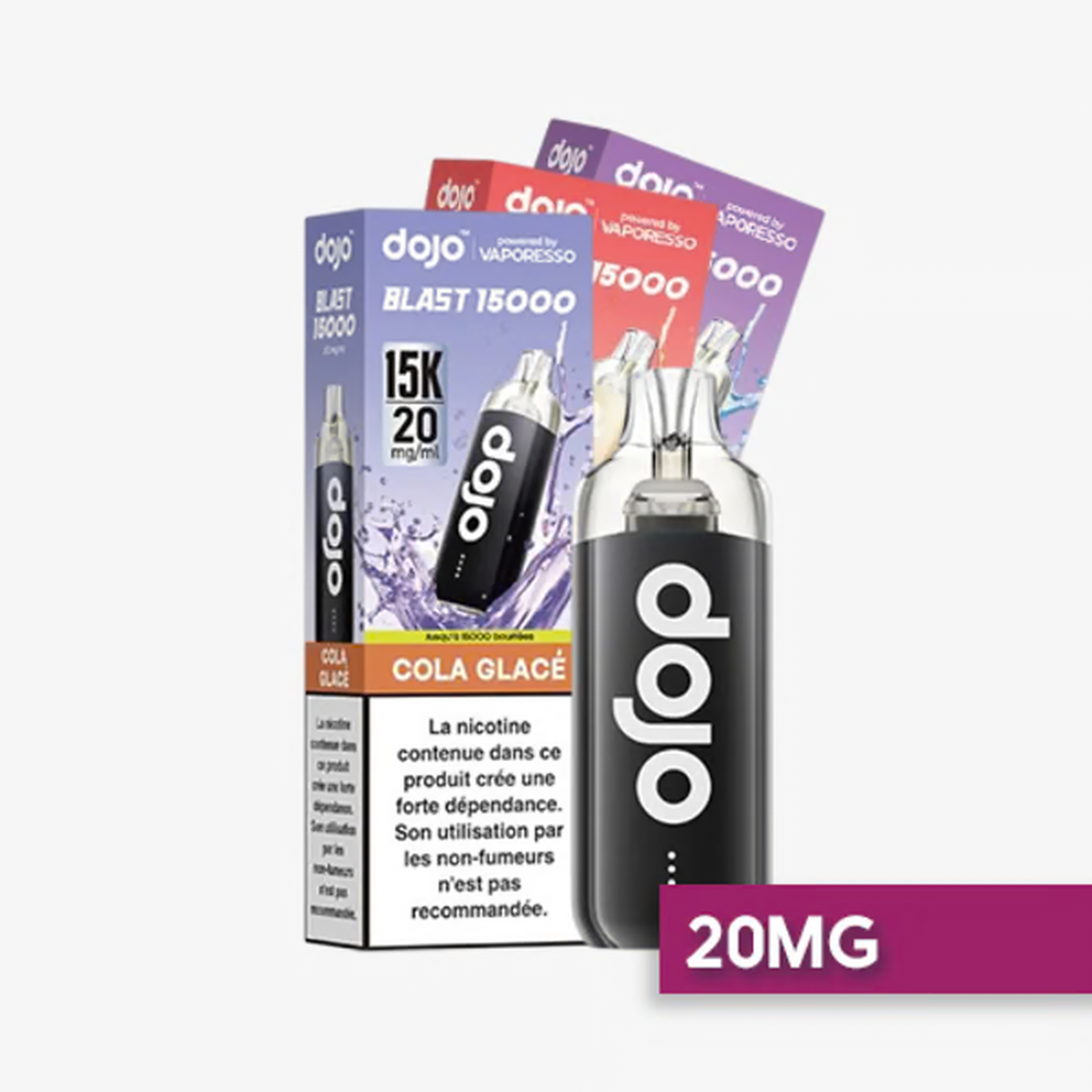 Puff Blast 15K 20 mg Dojo by Vaporesso