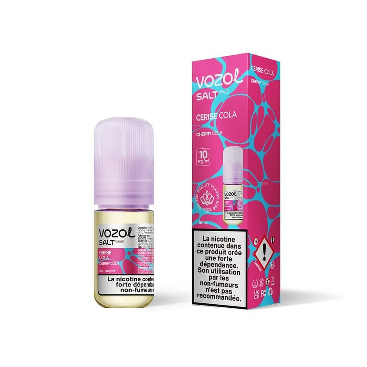 E-liquide Vozol Salt 10 ml