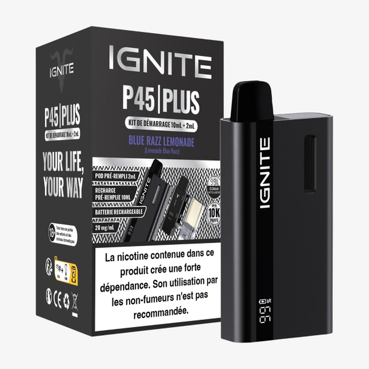 Kit P45 Plus 10K 20 mg – Ignite