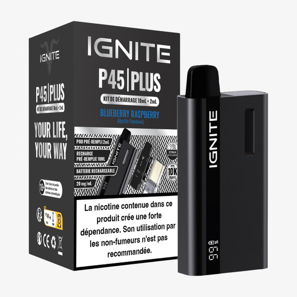 Kit P45 Plus 10K 20 mg – Ignite