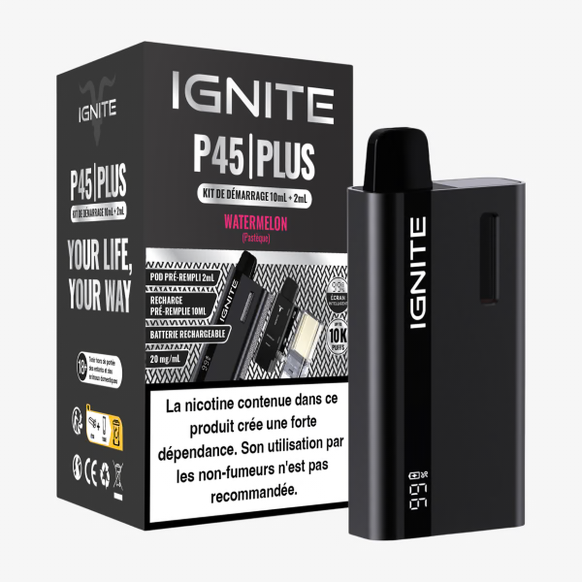 Kit P45 Plus 10K 20 mg – Ignite