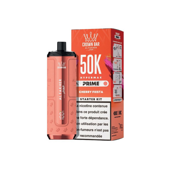Kit Hyper Max Prime 50K 2 ml (+ 2 × 10 ml) 6 mg – Al Fakher
