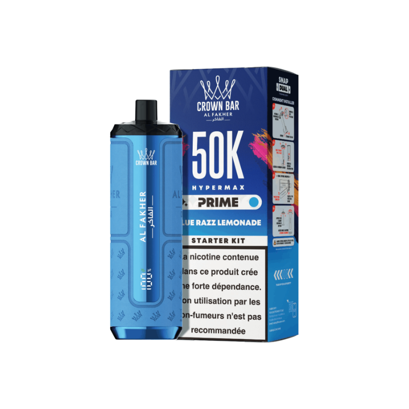 Kit Hyper Max Prime 50K 2 ml (+ 2 × 10 ml) 6 mg – Al Fakher