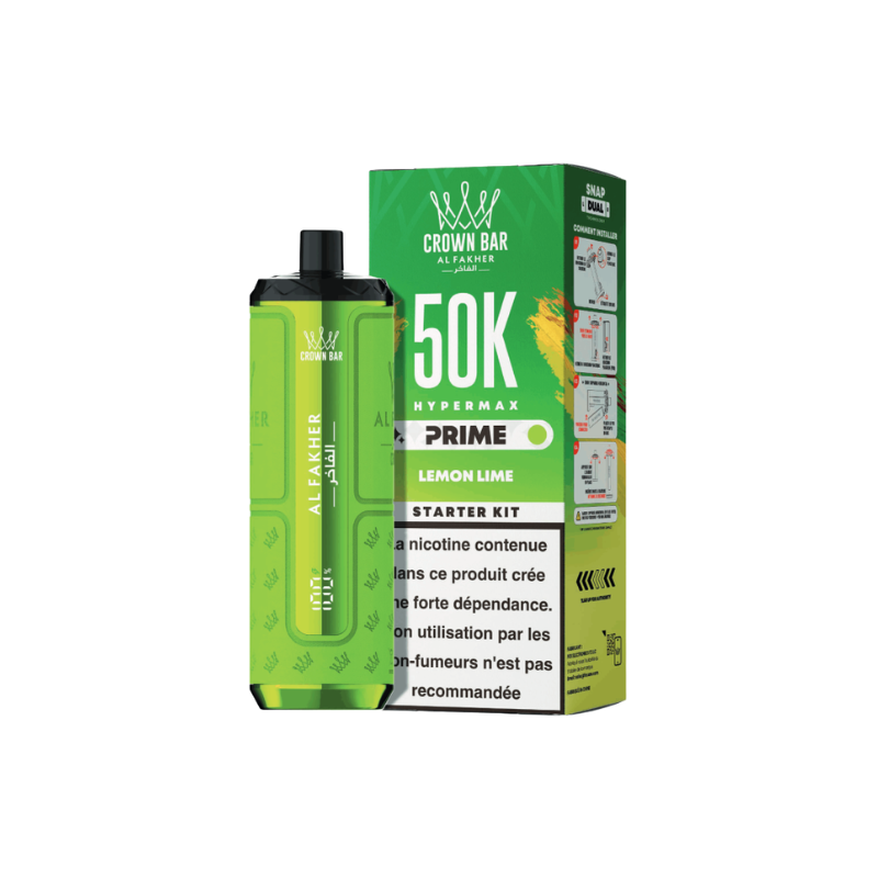 Kit Hyper Max Prime 50K 2 ml (+ 2 × 10 ml) 6 mg – Al Fakher