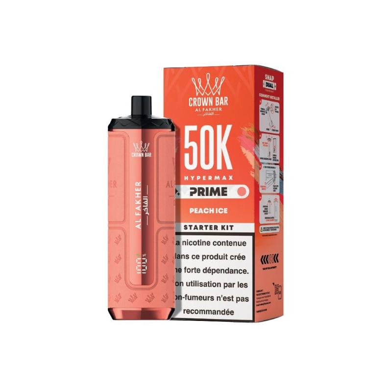 Kit Hyper Max Prime 50K 2 ml (+ 2 × 10 ml) 6 mg – Al Fakher