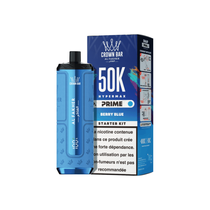 Kit Hyper Max Prime 50K 2 ml (+ 2 × 10 ml) 6 mg – Al Fakher