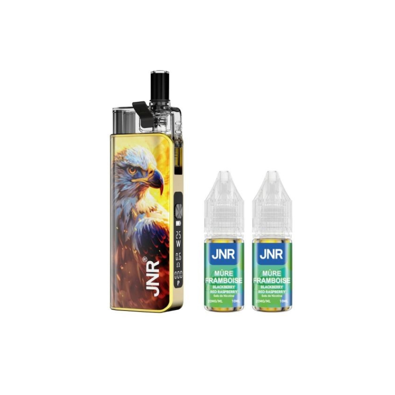 Kit Lucky Vibe 77K + 2 e-liquides 10 ml 20 mg – JNR