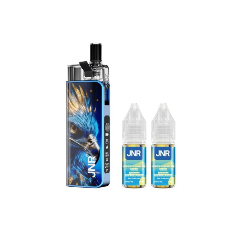 Kit Lucky Vibe 77K + 2 e-liquides 10 ml 20 mg – JNR