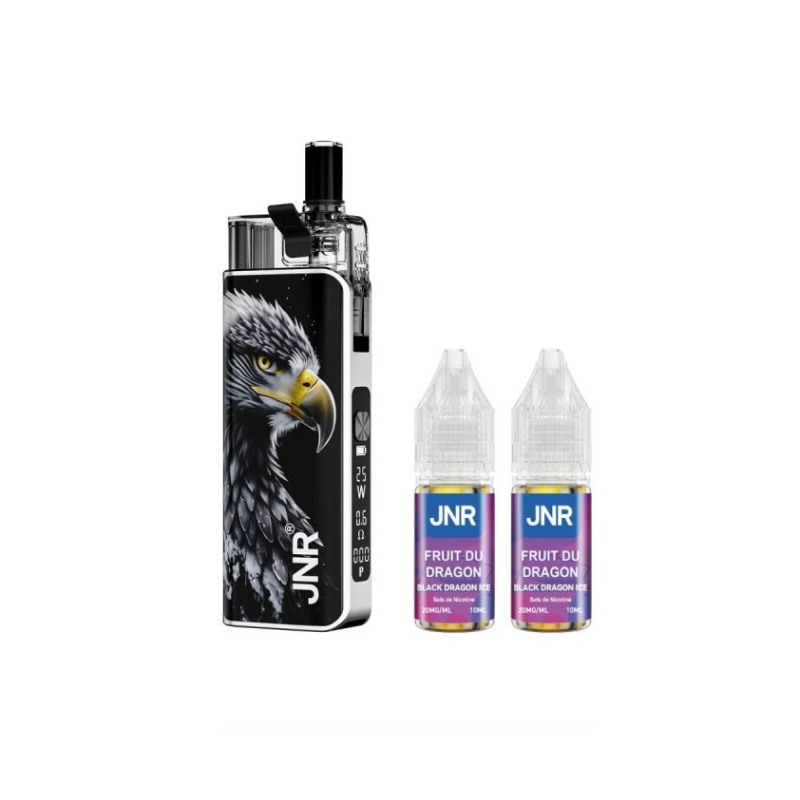 Kit Lucky Vibe 77K + 2 e-liquides 10 ml 20 mg – JNR