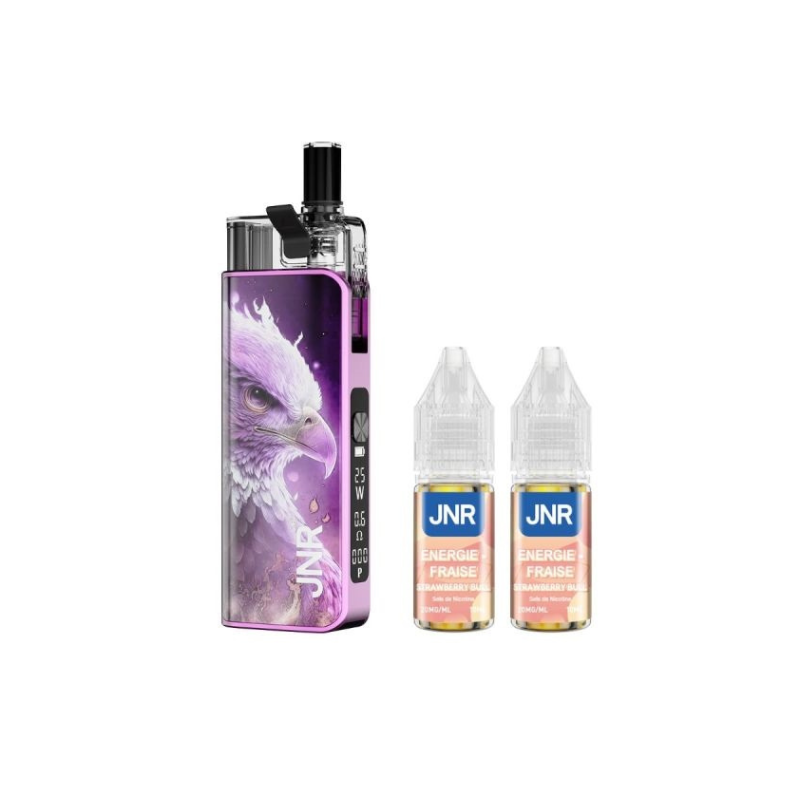 Kit Lucky Vibe 77K + 2 e-liquides 10 ml 20 mg – JNR